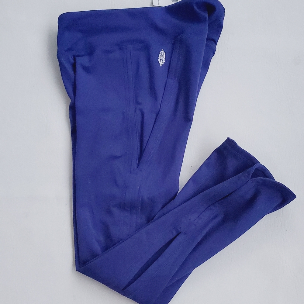 Free People Movement Blue Infinity Leggings C - Picture 5 of 7